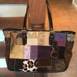 Limited Edition Holiday Coach purse